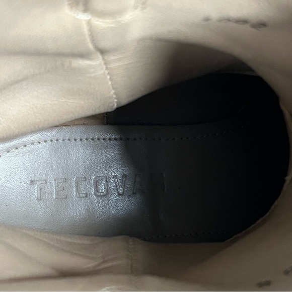 TECOVAS THE EARL GOAT Roper Leather Men's Size 9D Brown Western Handmade Cowboy - Picture 8 of 12